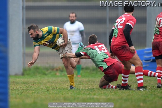 2018-11-11 Chicken Rugby Rozzano-Caimani Rugby Lainate 128